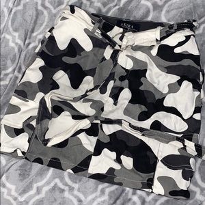Akira Camo mini skirt